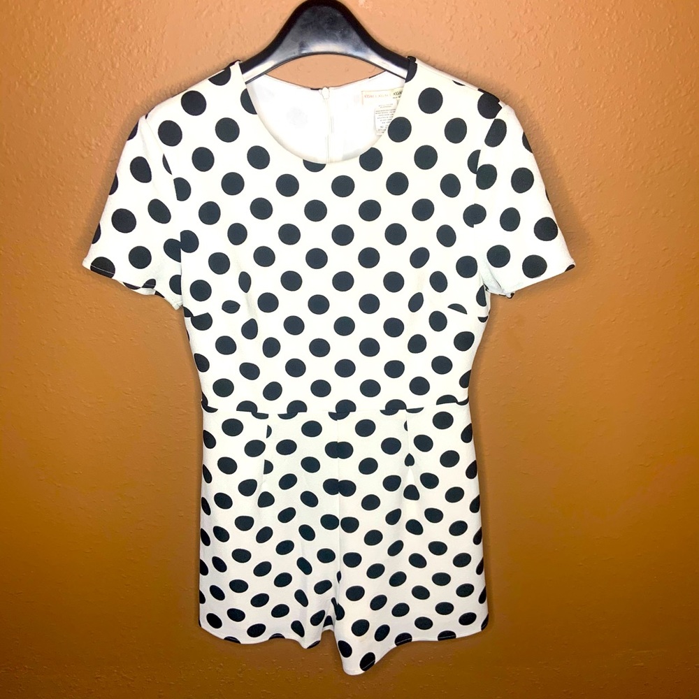 Polka dot romper